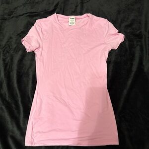 PINK Victoria's Secret Light Pink Short Sleeve Tee